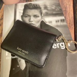 Kate Spade Card holder with key chain.